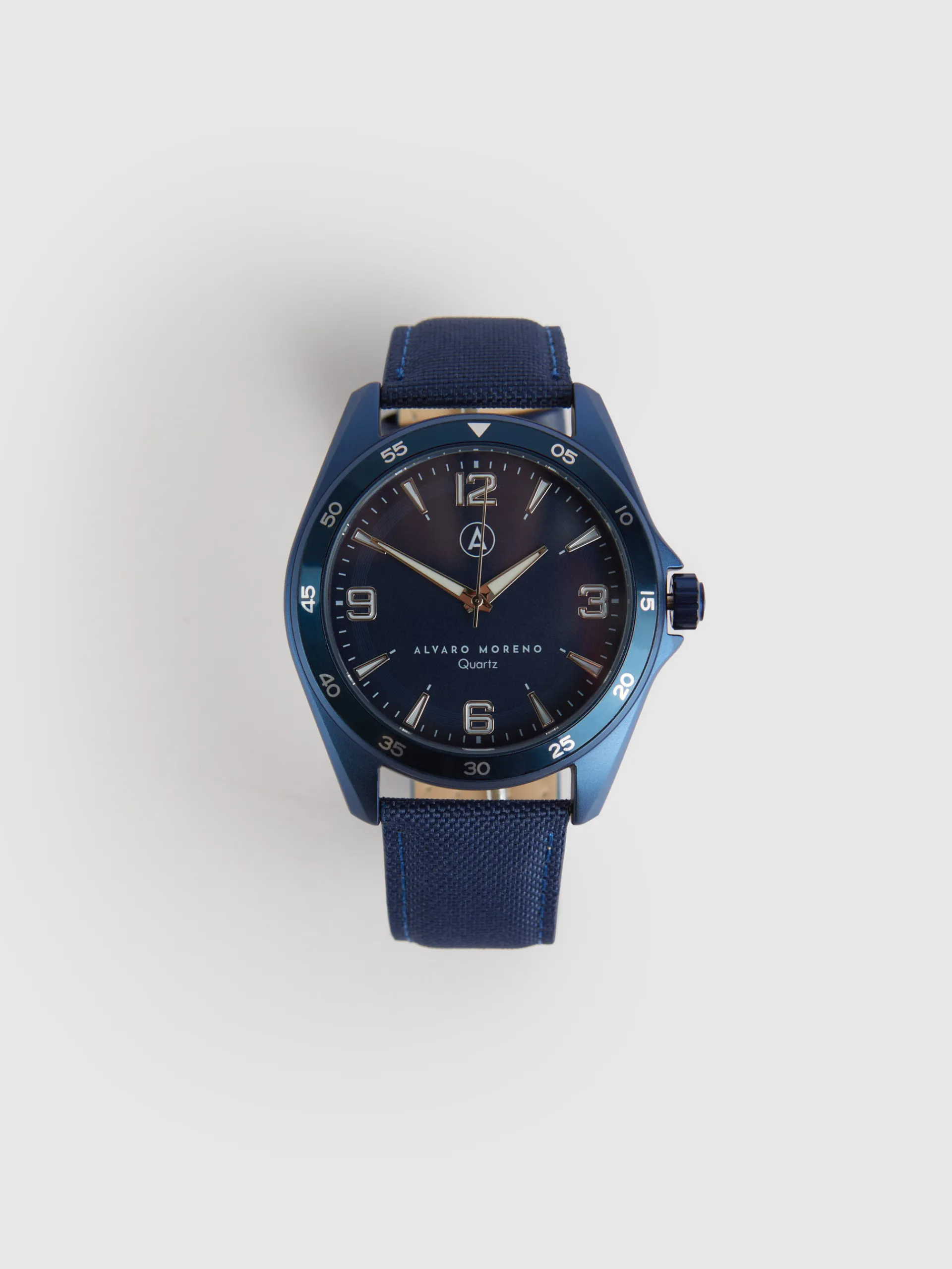 Relojes-Alvaro Moreno RELOJ CANVAS QUARTZ Azul