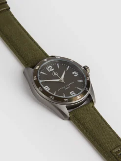 Relojes-Alvaro Moreno RELOJ CANVAS QUARTZ Verde
