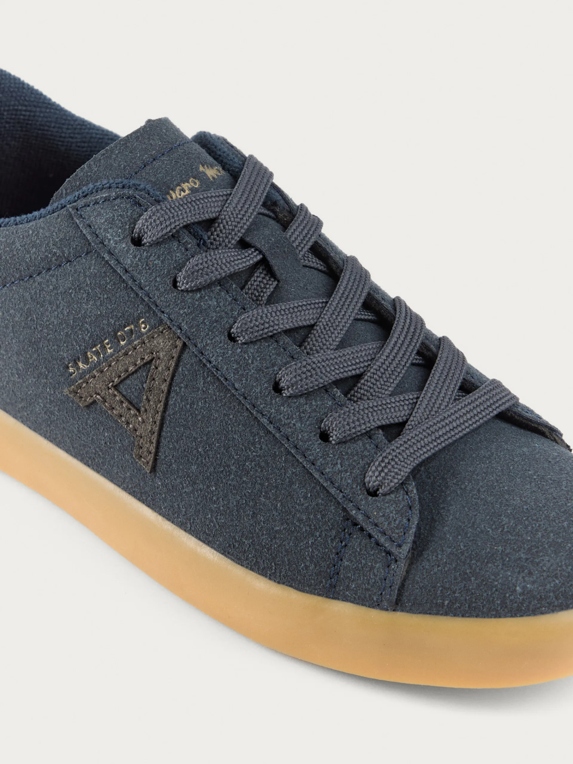 Zapatos-Alvaro Moreno SNEAKES SKATE KIDS Azul Marino