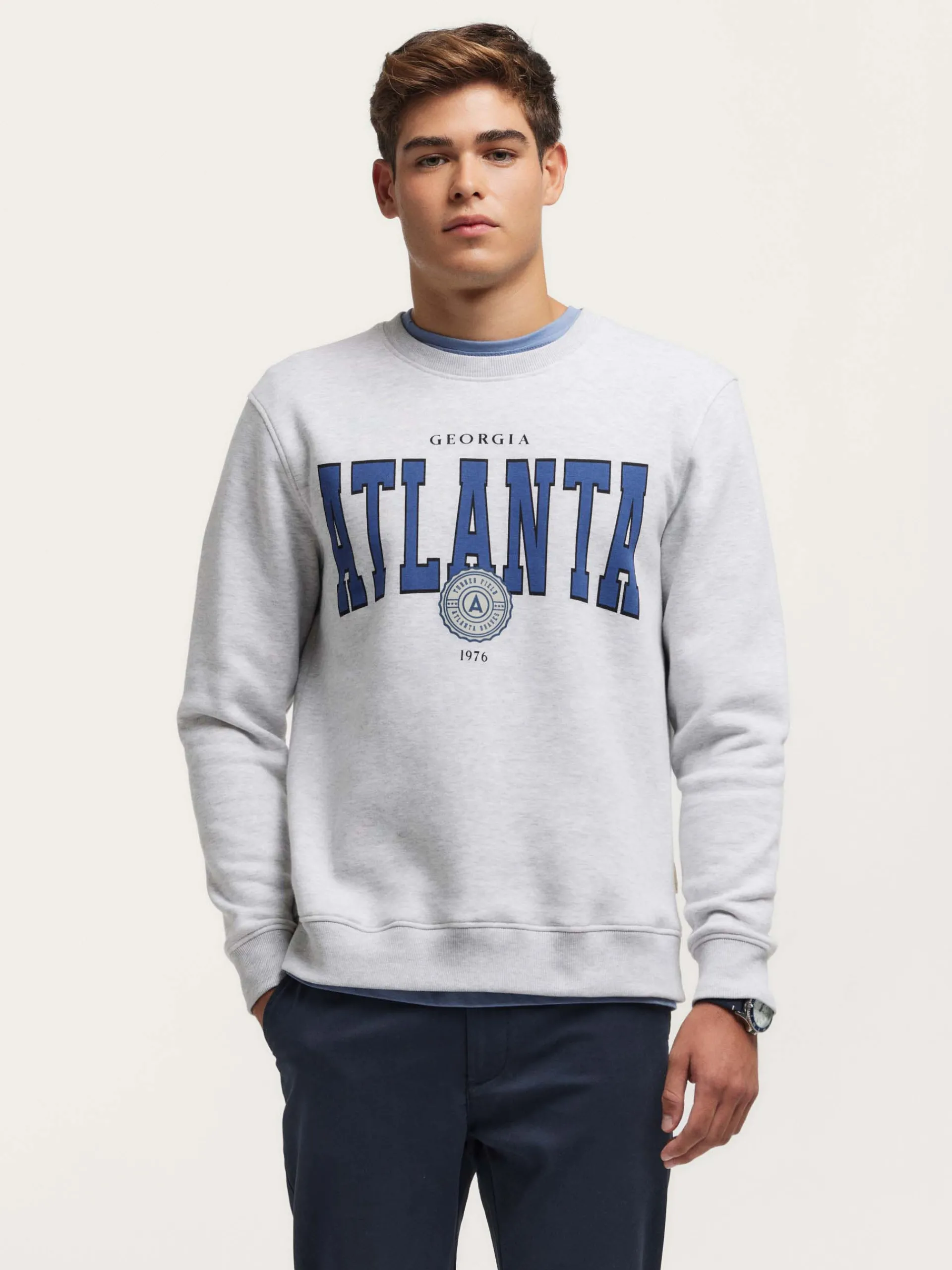 Teen|Sudaderas-Alvaro Moreno SUDADERA ATLANTA Gris
