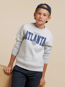 Sudaderas-Alvaro Moreno SUDADERA ATLANTA KIDS Gris