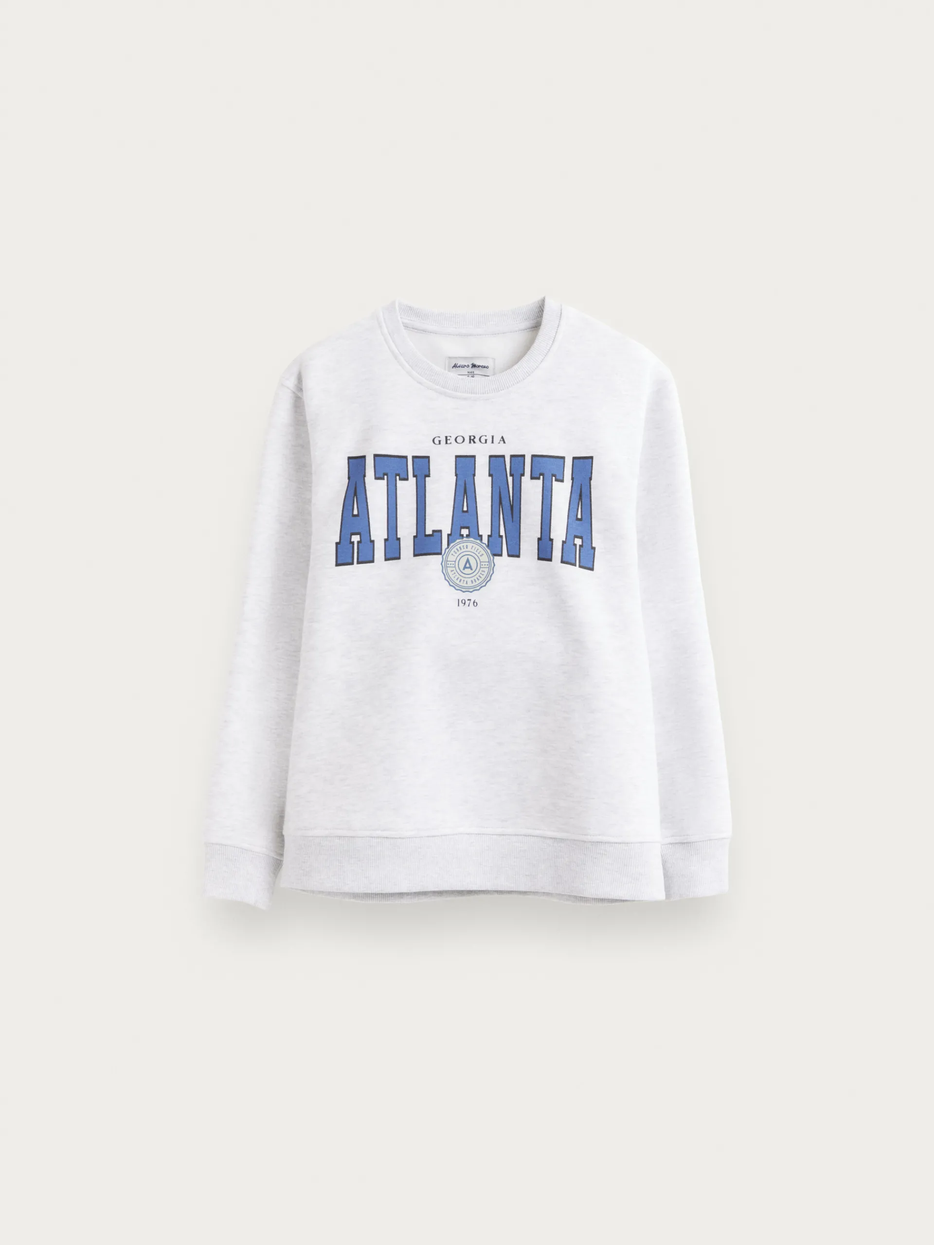 Sudaderas-Alvaro Moreno SUDADERA ATLANTA KIDS Gris