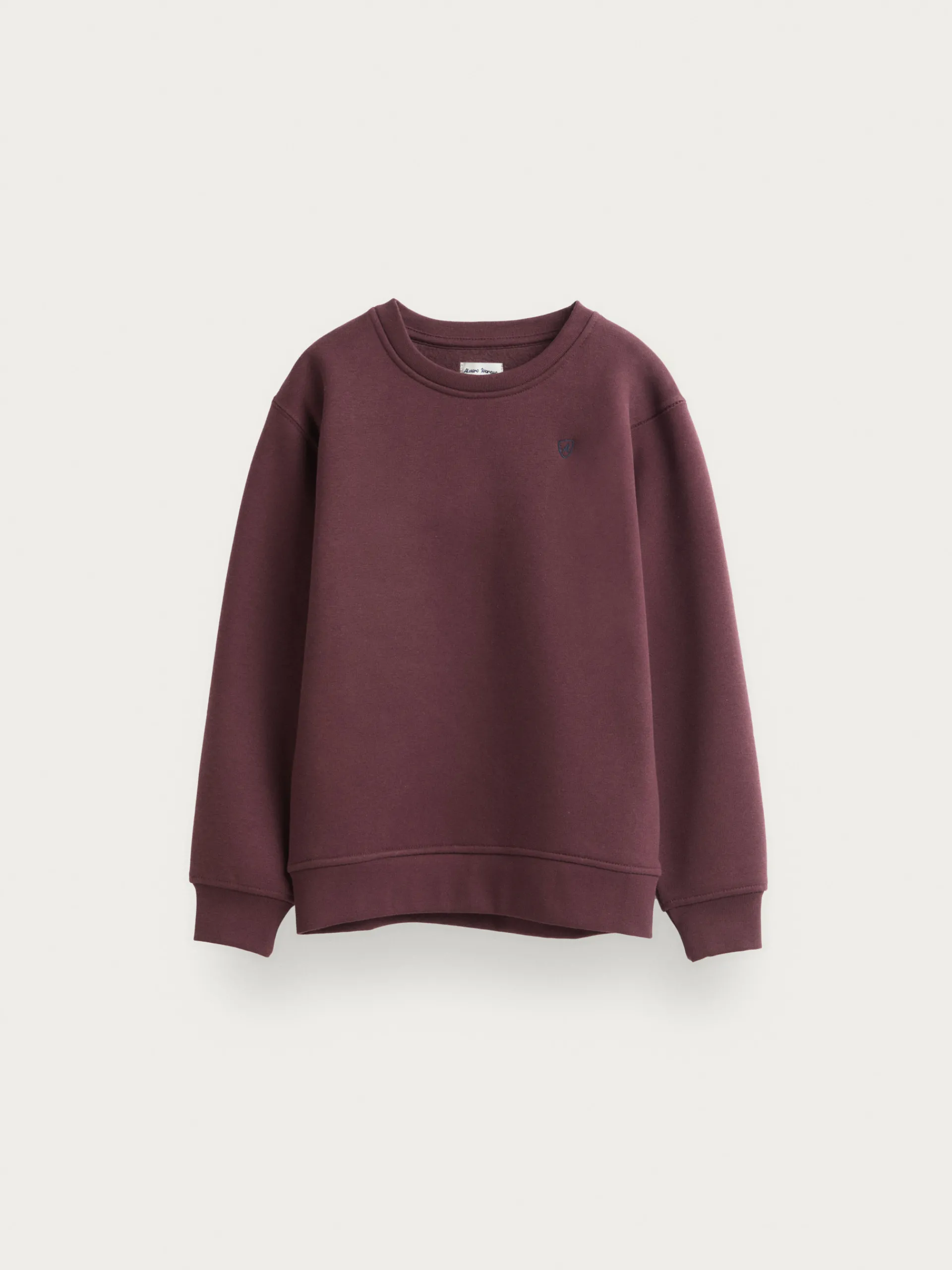 Sudaderas-Alvaro Moreno SUDADERA BASICA KIDS Burdeos