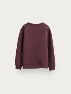 Sudaderas-Alvaro Moreno SUDADERA BASICA KIDS Burdeos