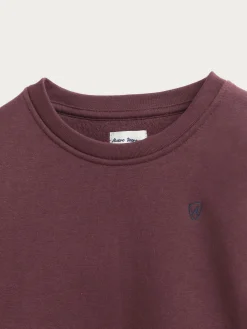 Sudaderas-Alvaro Moreno SUDADERA BASICA KIDS Burdeos