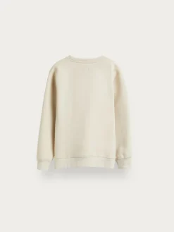 Sudaderas-Alvaro Moreno SUDADERA BASICA KIDS Crudo