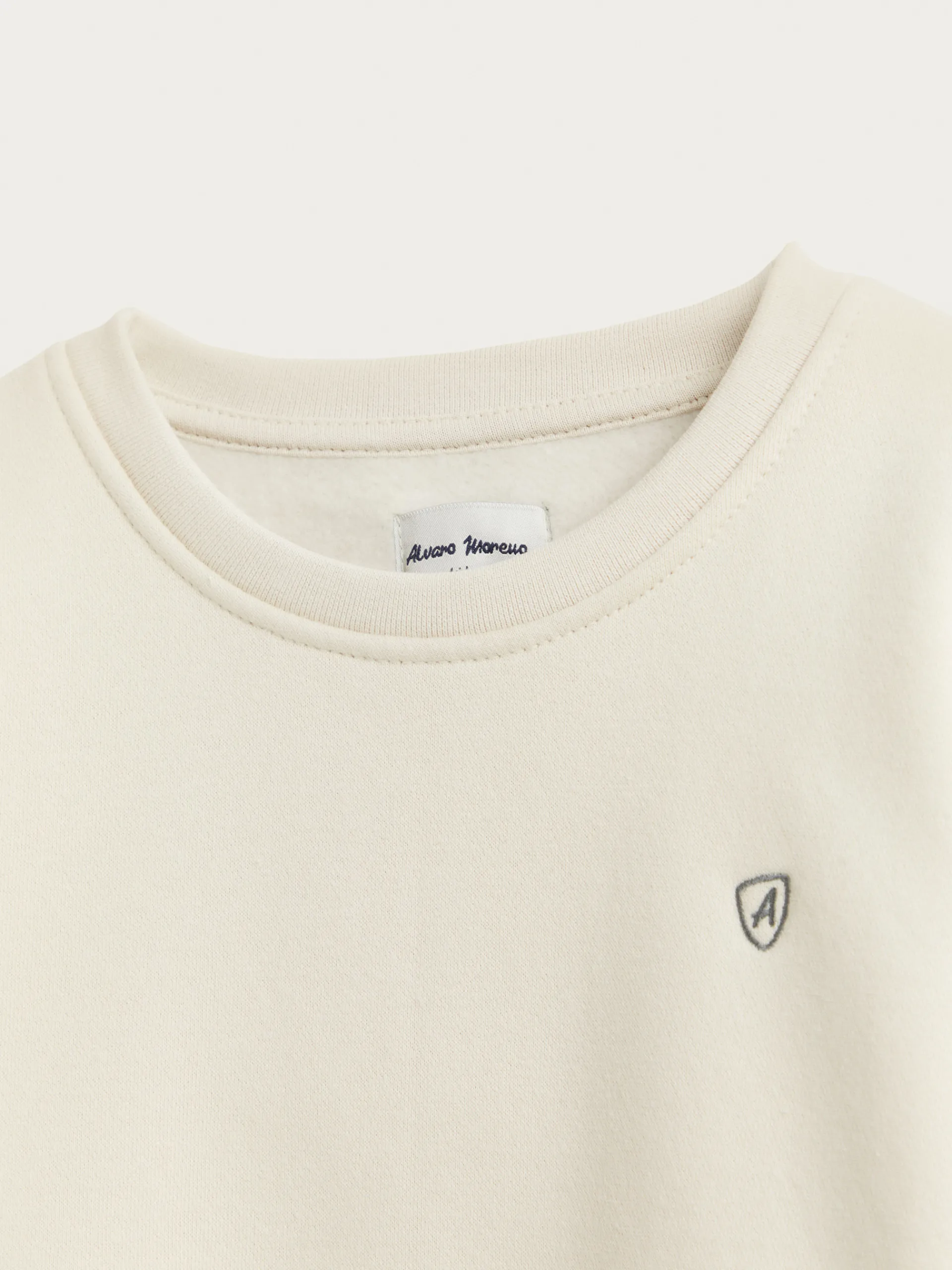 Sudaderas-Alvaro Moreno SUDADERA BASICA KIDS Crudo