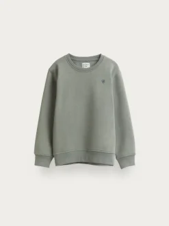 Sudaderas-Alvaro Moreno SUDADERA BASICA KIDS Verde