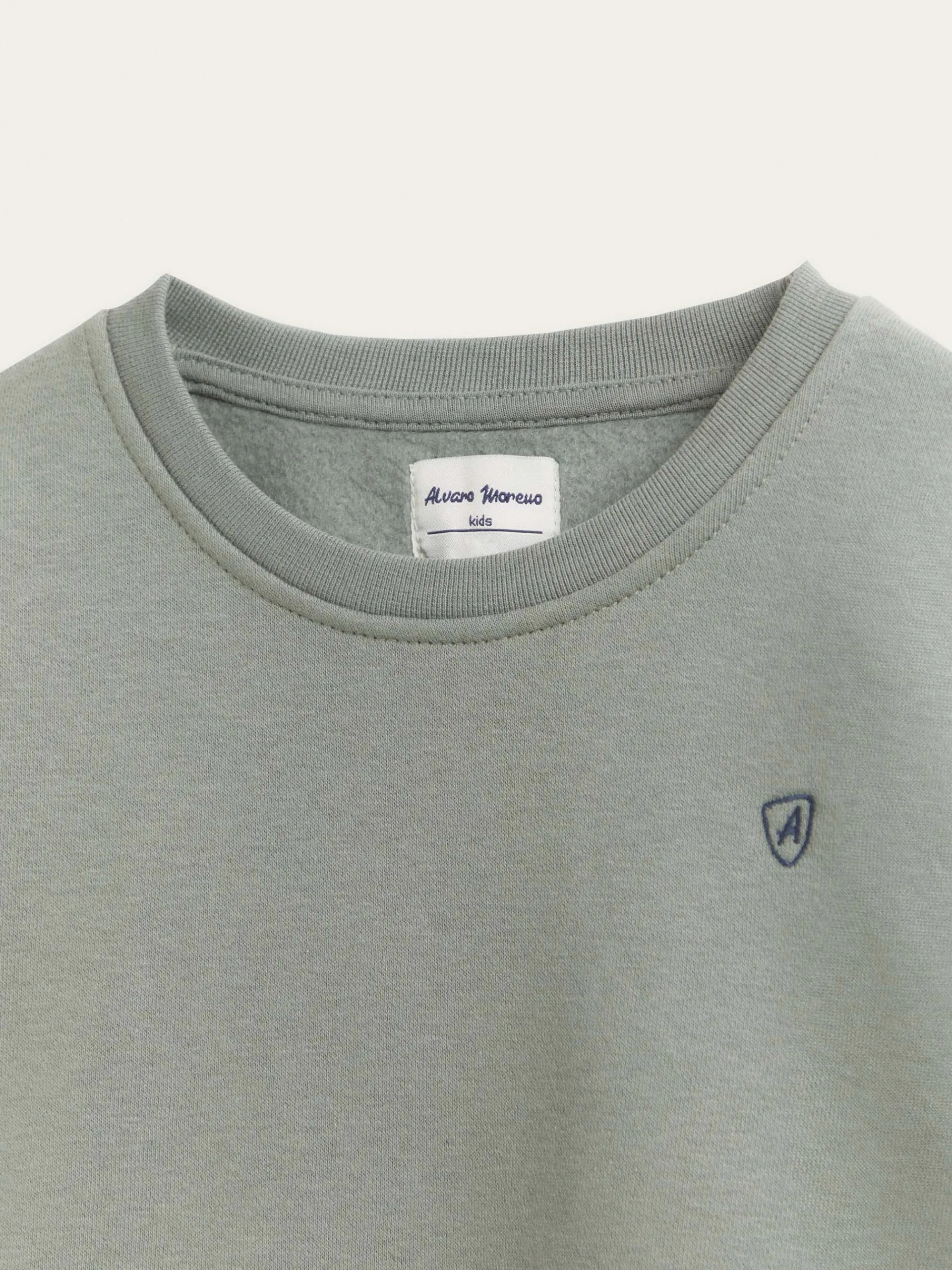 Sudaderas-Alvaro Moreno SUDADERA BASICA KIDS Verde