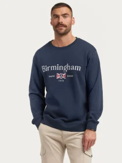 Sudaderas-Alvaro Moreno SUDADERA BIRMINGAHM Azul Marino