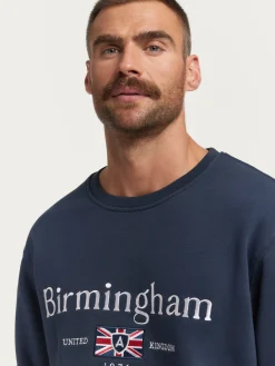 Sudaderas-Alvaro Moreno SUDADERA BIRMINGAHM Azul Marino