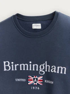 Sudaderas-Alvaro Moreno SUDADERA BIRMINGAHM Azul Marino