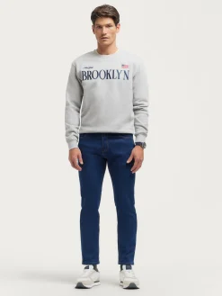 Sudaderas-Alvaro Moreno SUDADERA BROOKLYN Gris