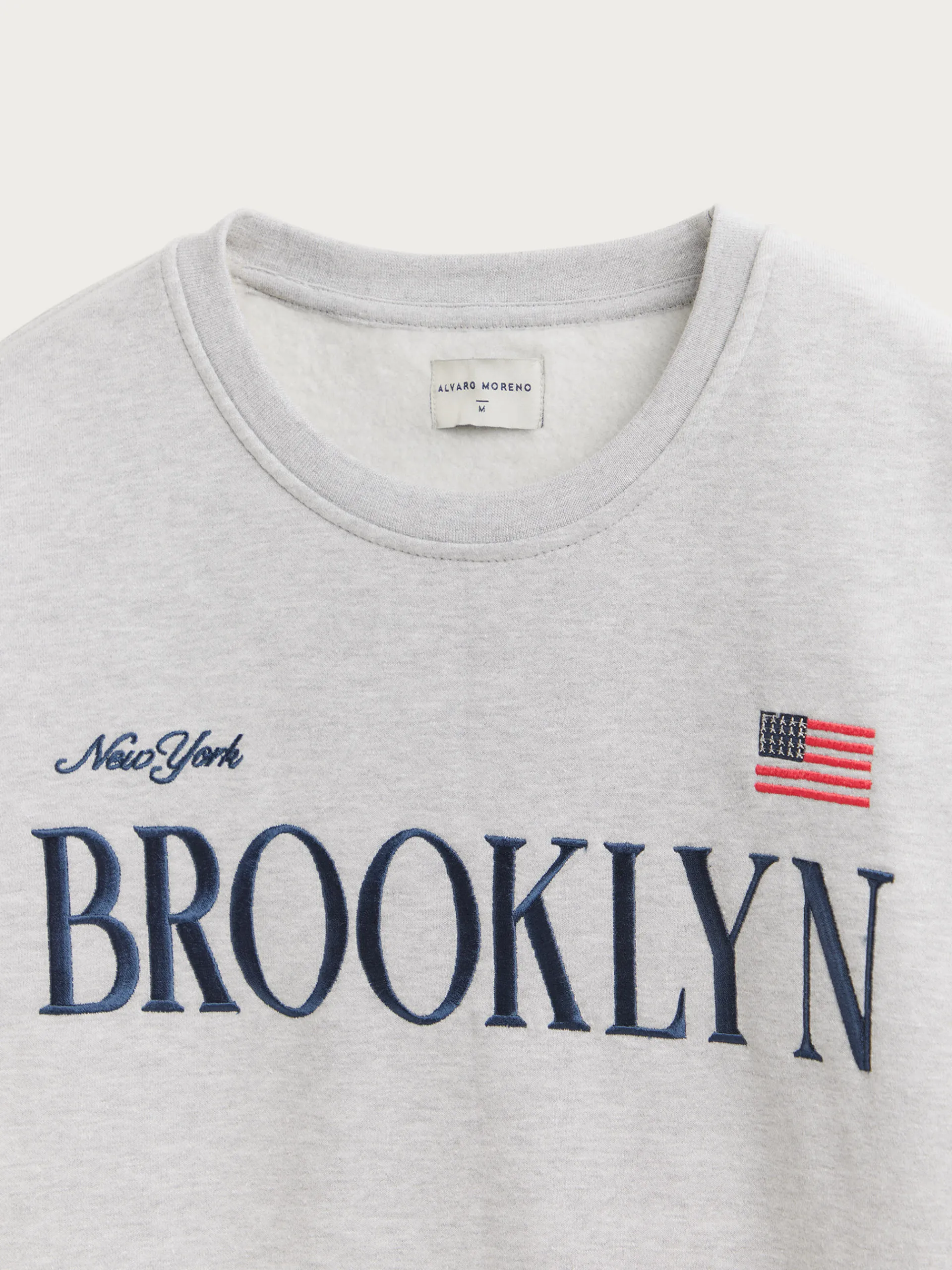 Sudaderas-Alvaro Moreno SUDADERA BROOKLYN Gris