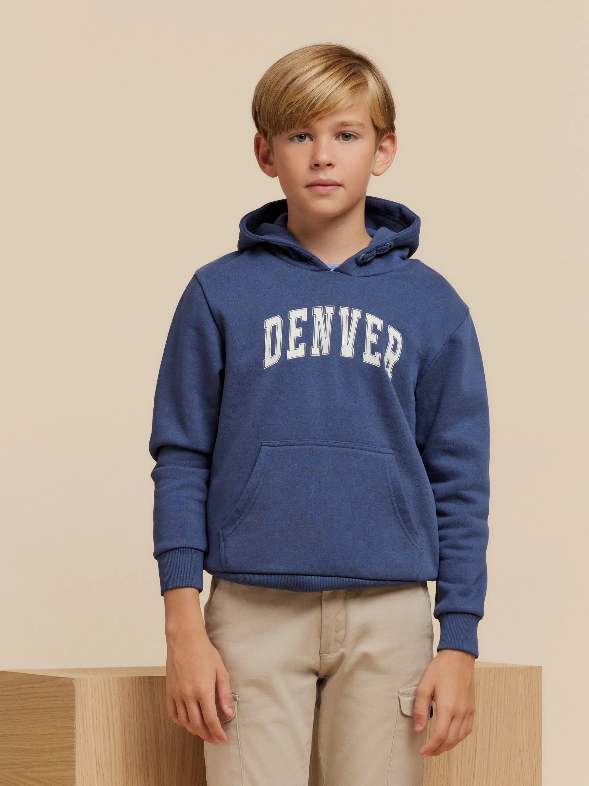Sudaderas-Alvaro Moreno SUDADERA DENVER KIDS Azul