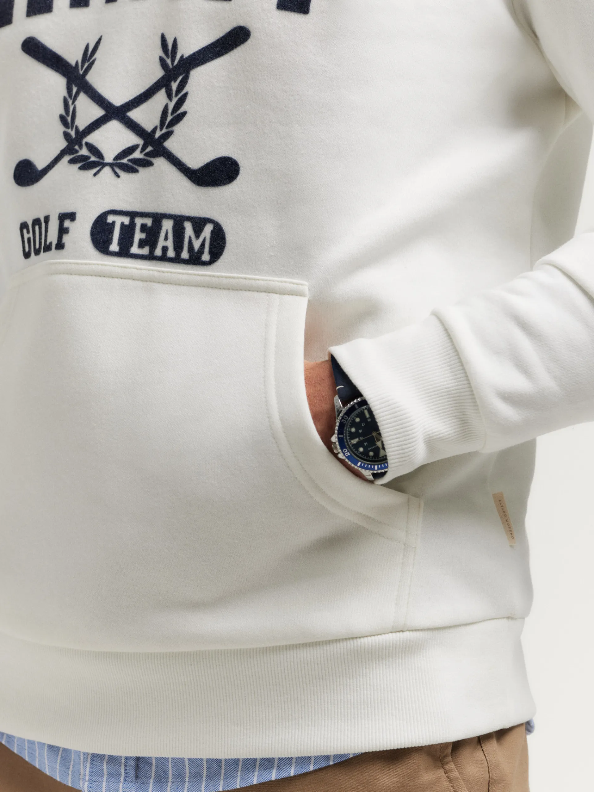 Teen|Sudaderas-Alvaro Moreno SUDADERA GOLF Blanco