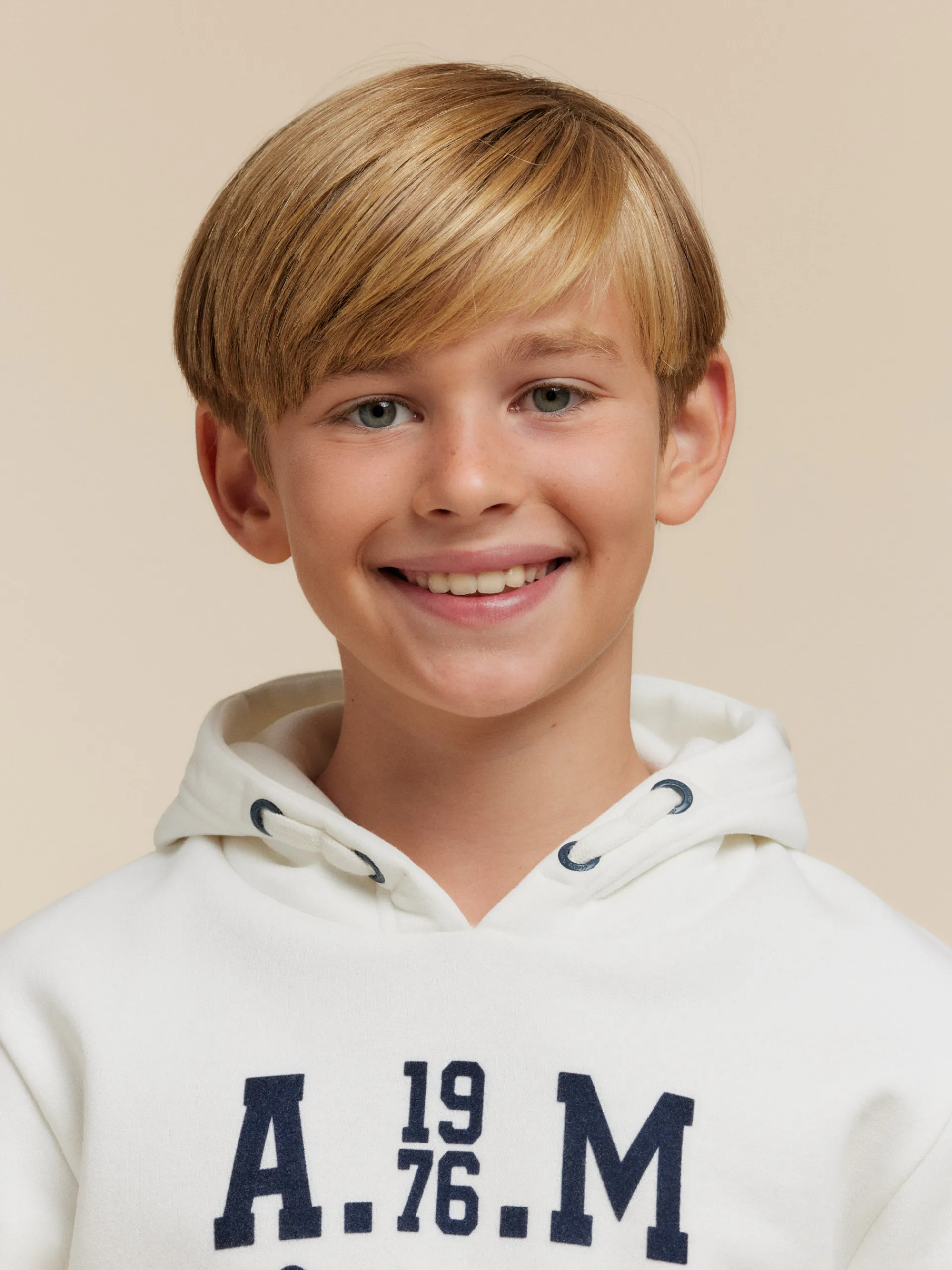 Sudaderas-Alvaro Moreno SUDADERA GOLF KIDS Blanco