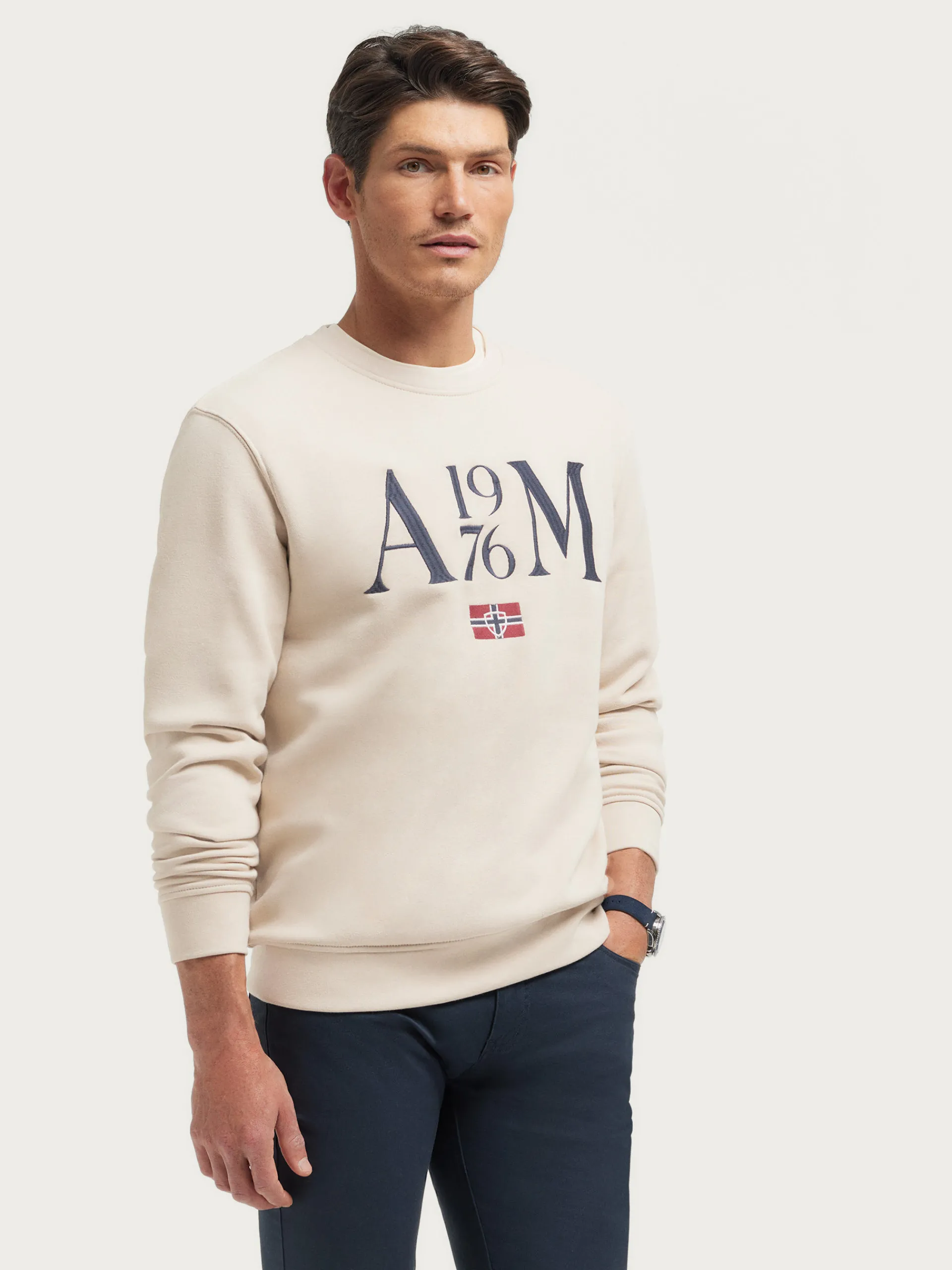 Sudaderas-Alvaro Moreno SUDADERA LEGEND Beige