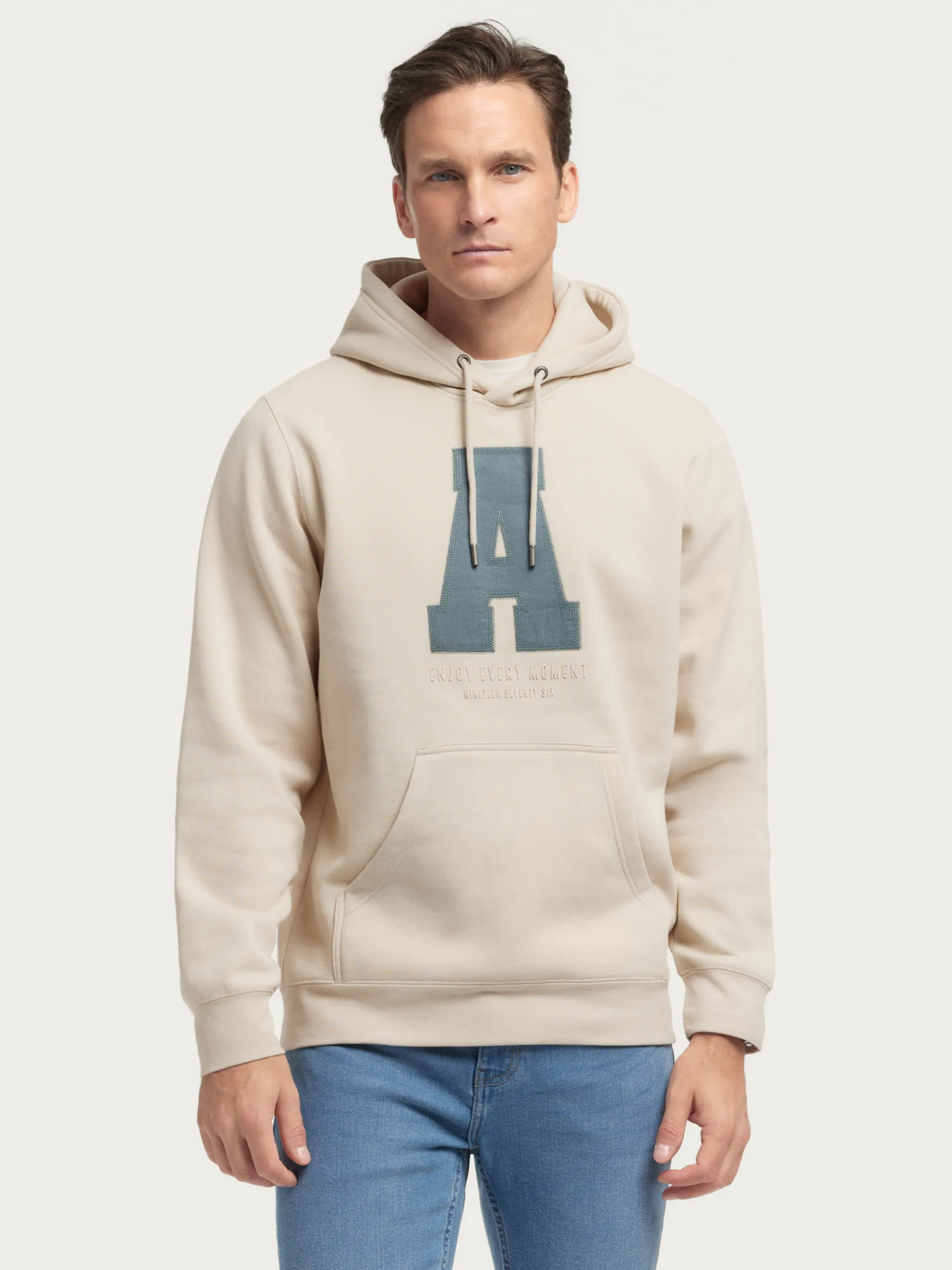 Sudaderas-Alvaro Moreno SUDADERA MOMENT Beige
