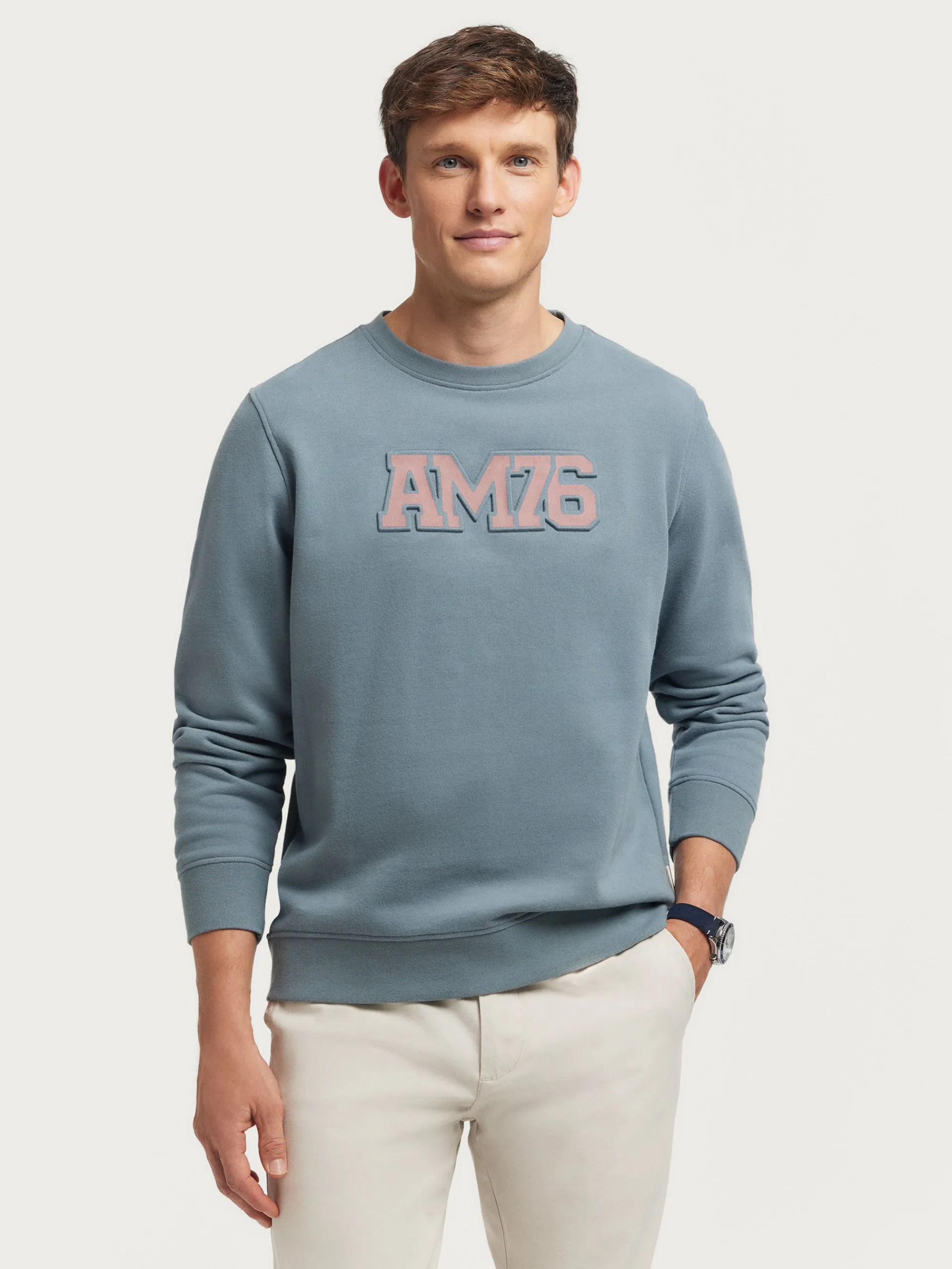 Sudaderas-Alvaro Moreno SUDADERA OFFICIAL Azul