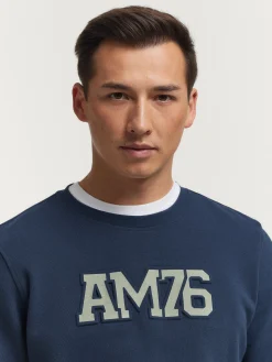 Sudaderas-Alvaro Moreno SUDADERA OFFICIAL Azul Marino