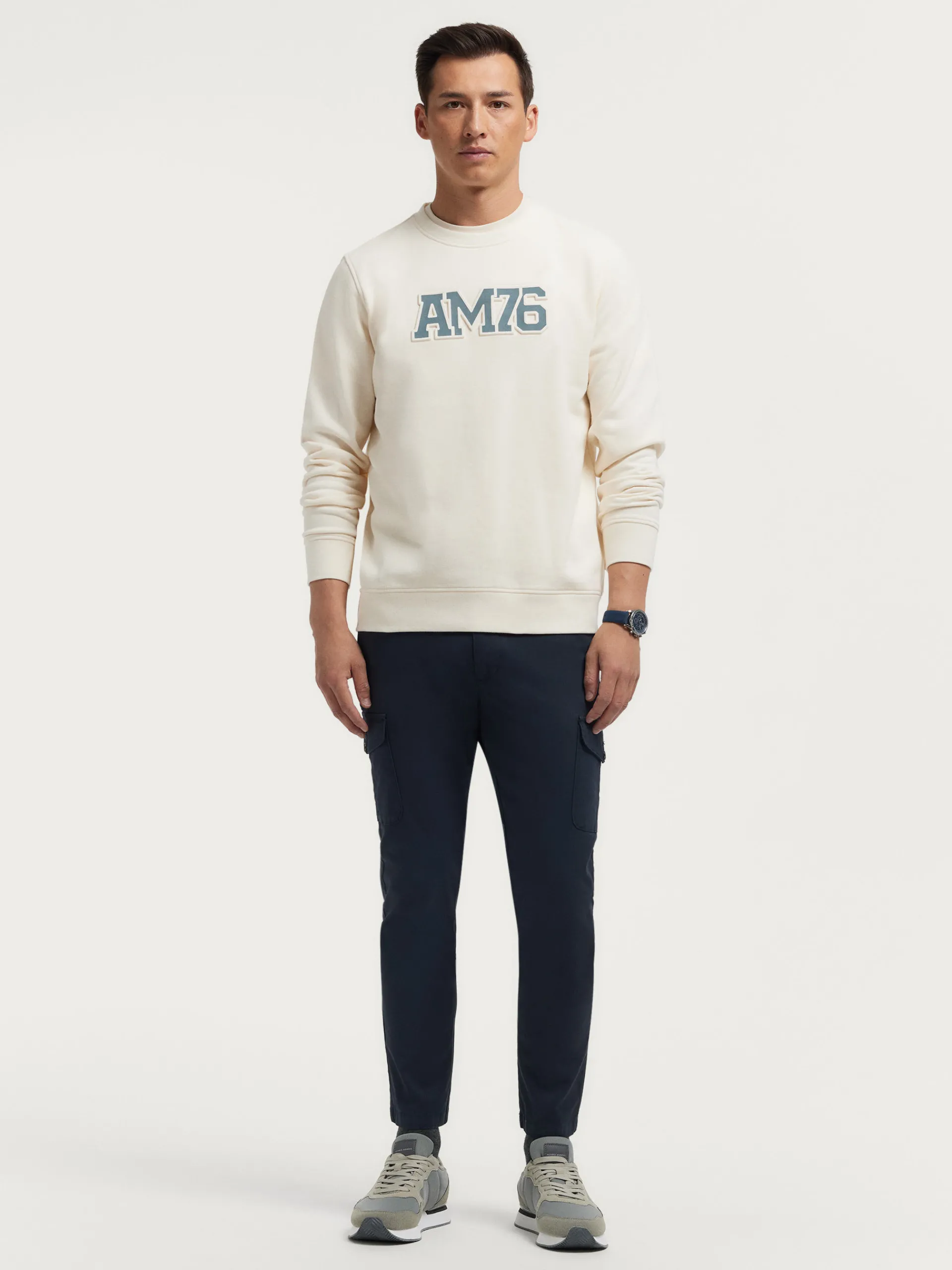 Sudaderas-Alvaro Moreno SUDADERA OFFICIAL Crudo