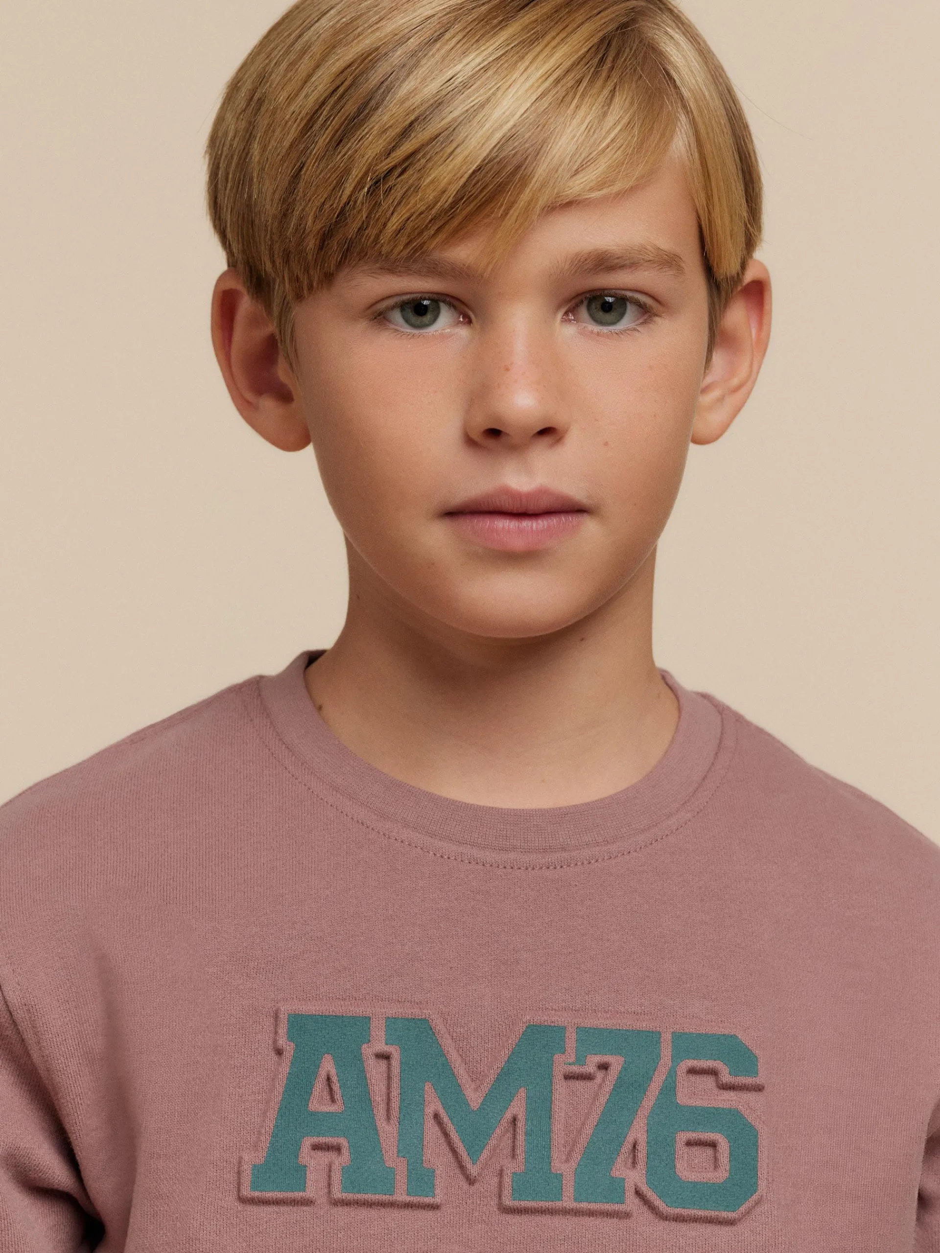 Sudaderas-Alvaro Moreno SUDADERA OFFICIAL KIDS Burdeos