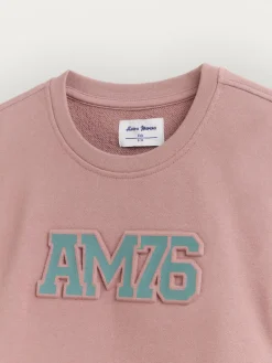 Sudaderas-Alvaro Moreno SUDADERA OFFICIAL KIDS Burdeos