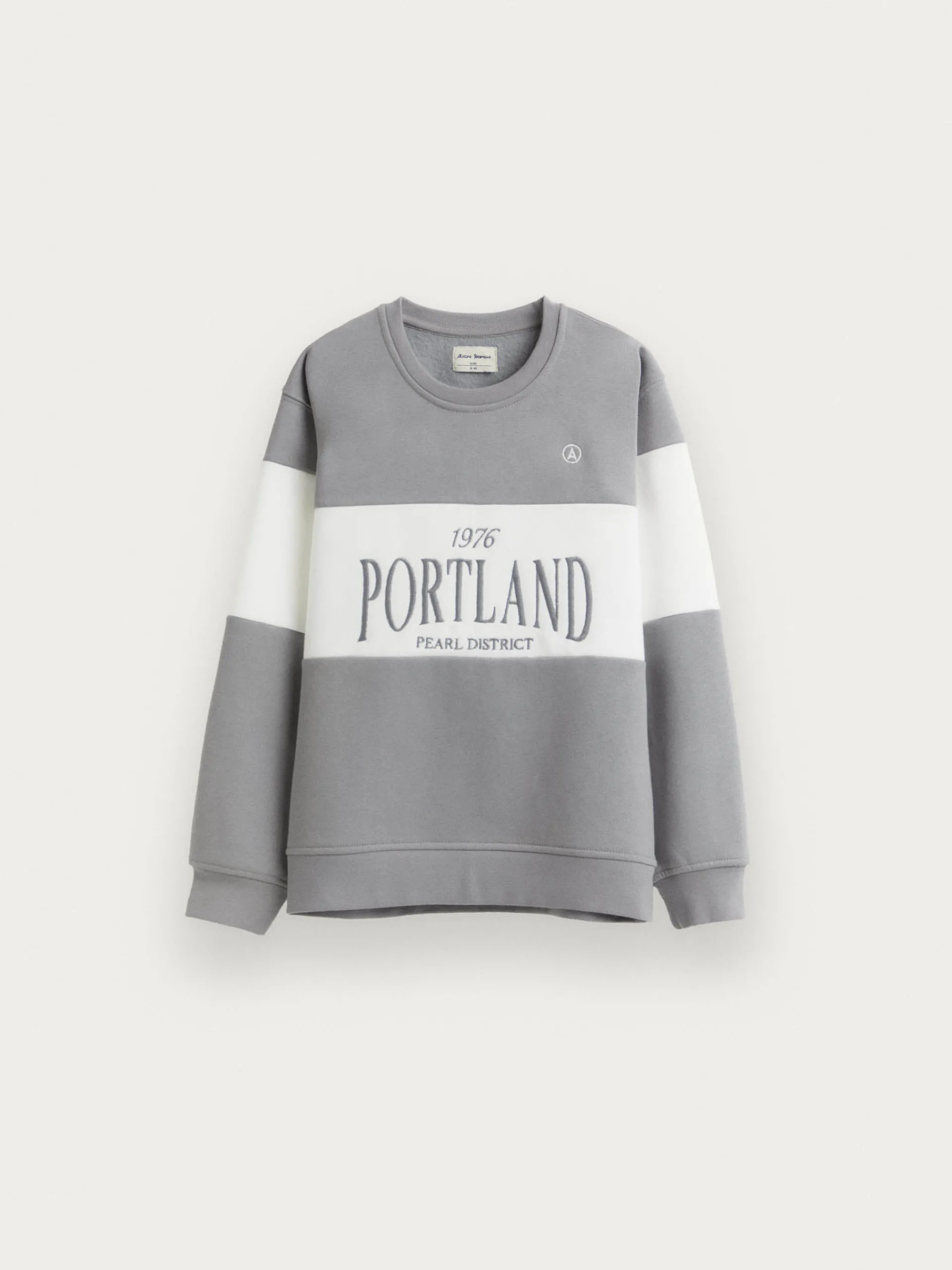 Sudaderas-Alvaro Moreno SUDADERA PORTLAND KIDS Gris
