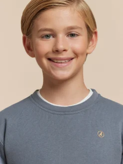 Sudaderas-Alvaro Moreno SUDADERA POSITIVE KIDS Azul