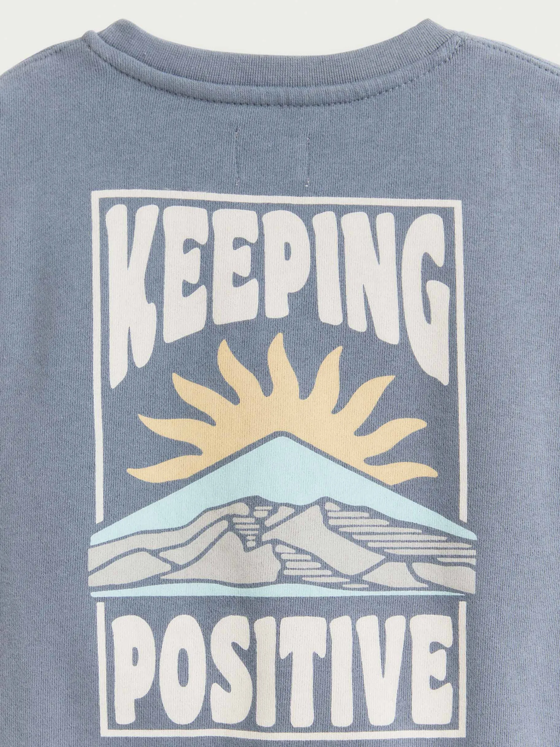 Sudaderas-Alvaro Moreno SUDADERA POSITIVE KIDS Azul