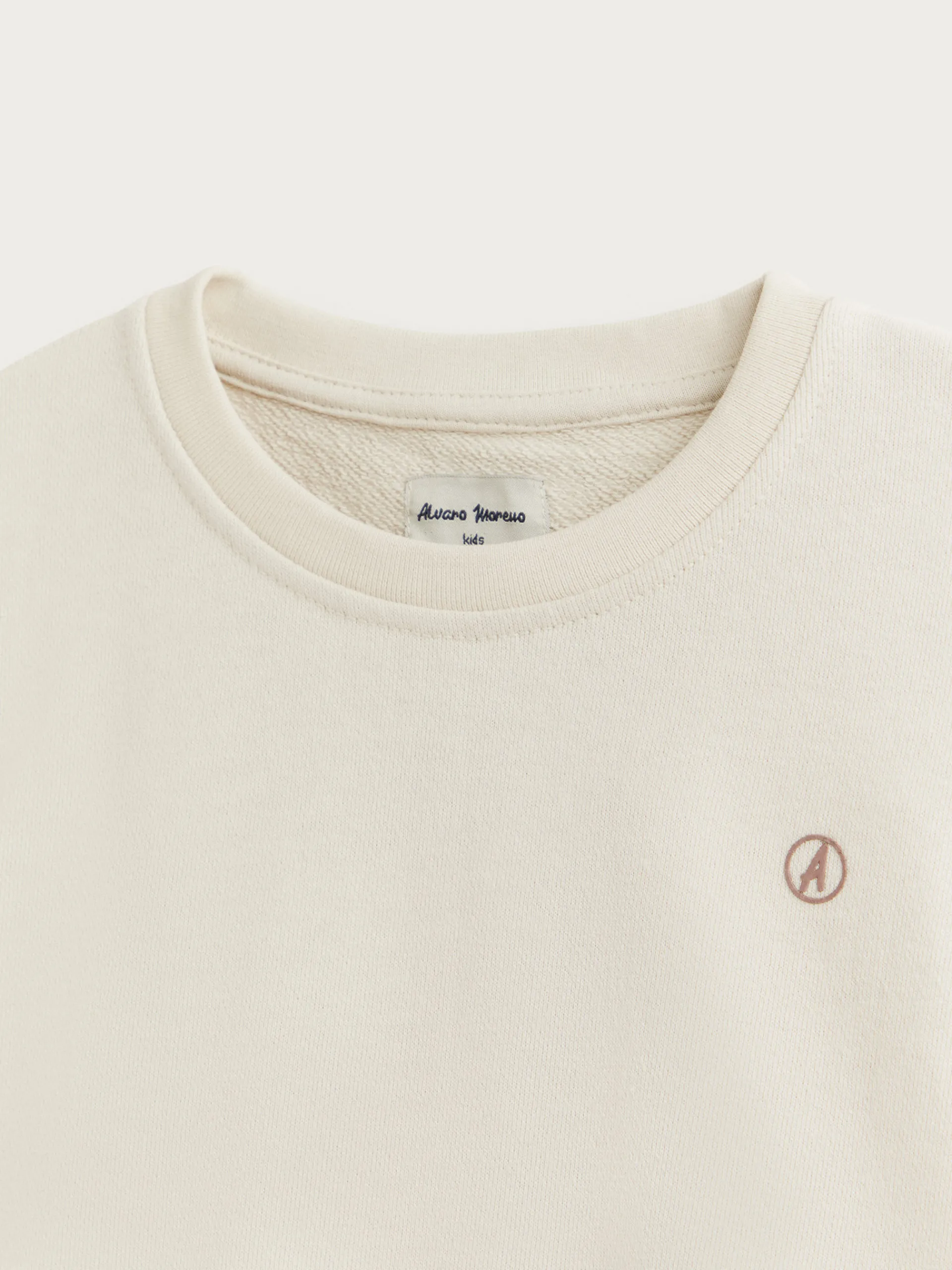 Sudaderas-Alvaro Moreno SUDADERA POSITIVE KIDS Crudo