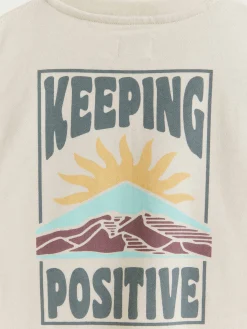 Sudaderas-Alvaro Moreno SUDADERA POSITIVE KIDS Crudo