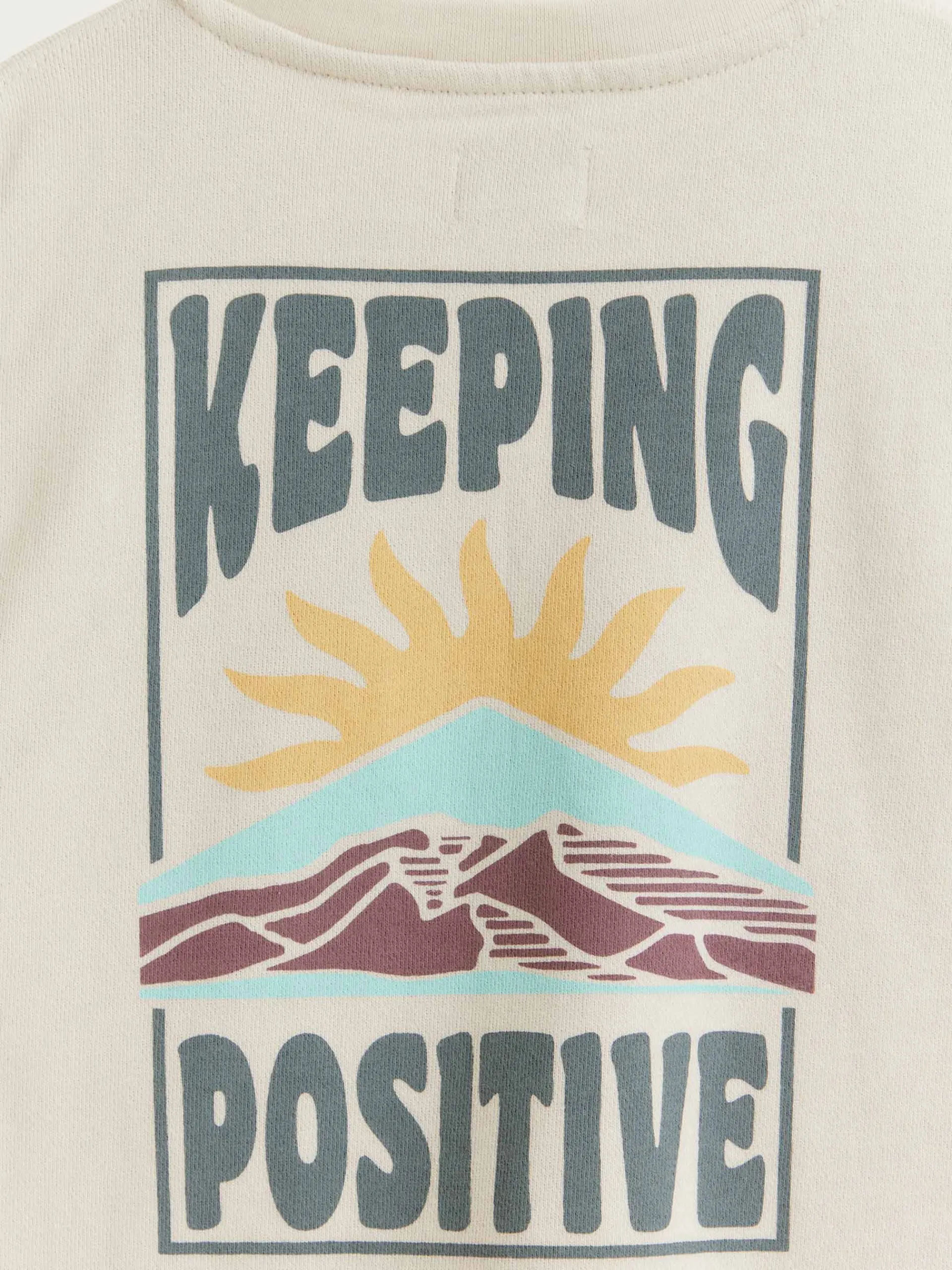 Sudaderas-Alvaro Moreno SUDADERA POSITIVE KIDS Crudo