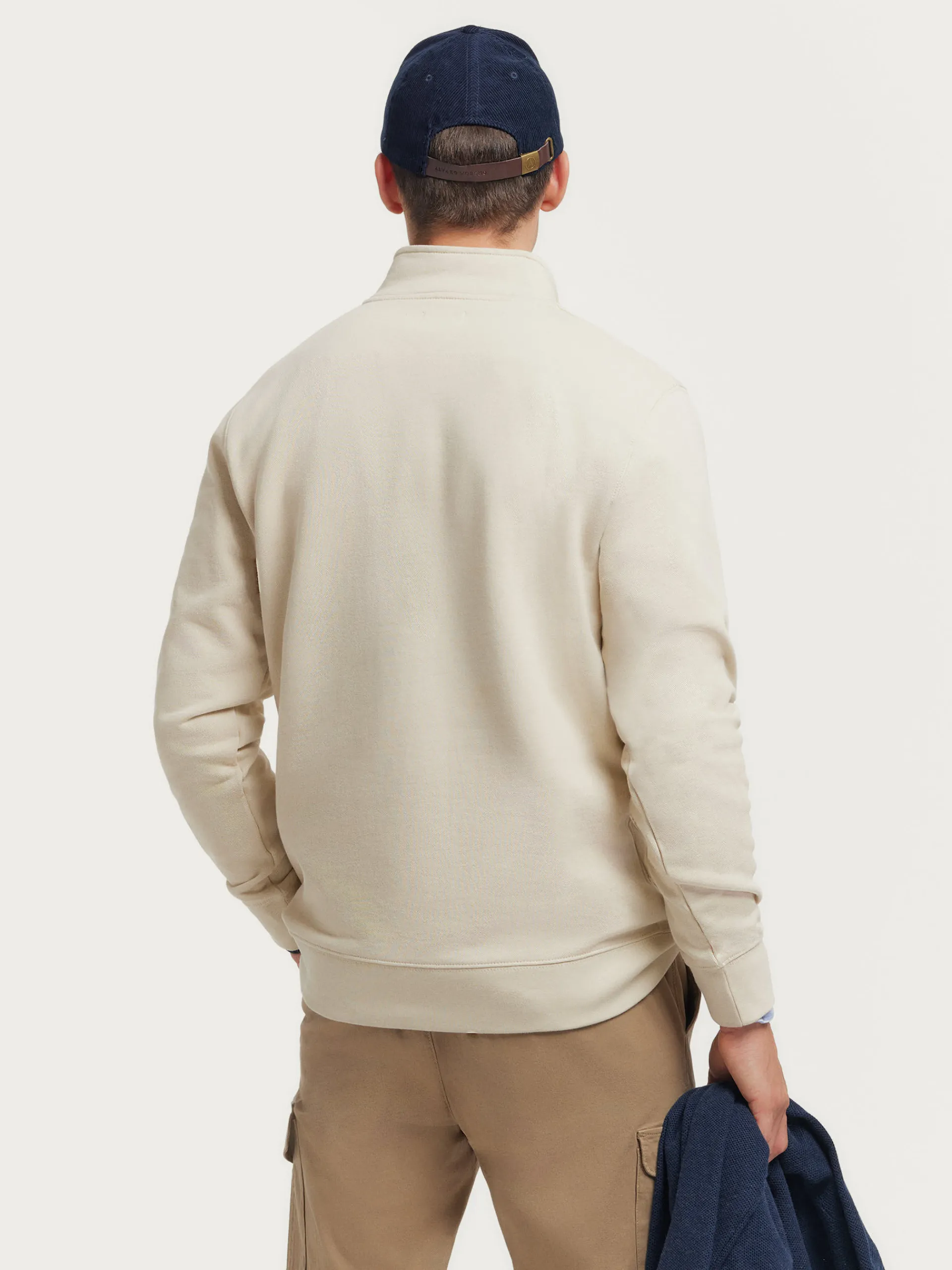 Sudaderas-Alvaro Moreno SUDADERA SINGLE Crudo