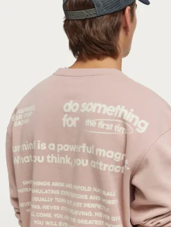 Teen|Sudaderas-Alvaro Moreno SUDADERA TIME Rosa