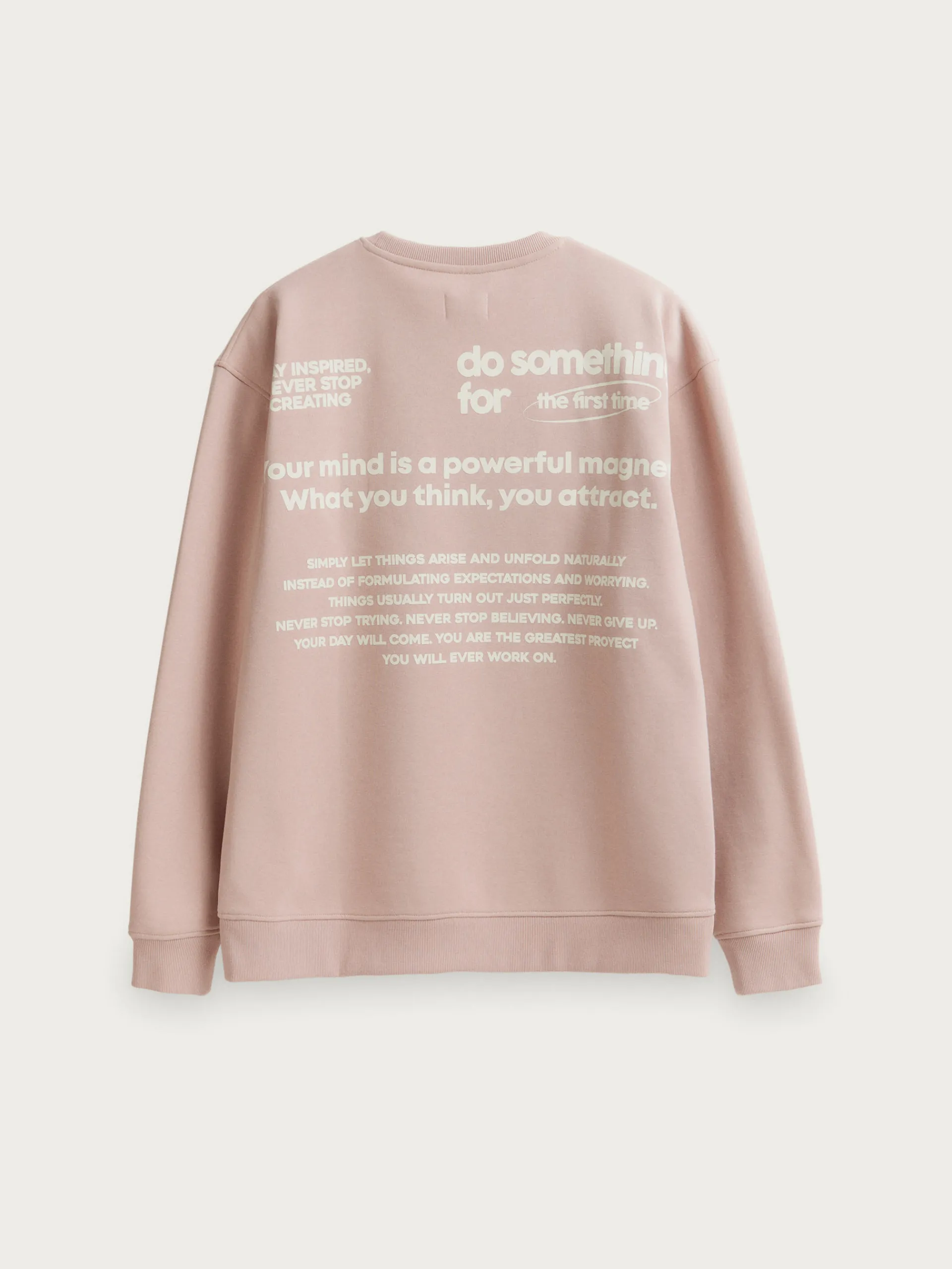 Teen|Sudaderas-Alvaro Moreno SUDADERA TIME Rosa