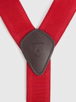 Tirantes Y Gemelos|Tirantes Y Gemelos-Alvaro Moreno TIRANTES SOLID Rojo